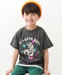 devirock/デビラボ BOXシルエット プリント半袖Tシャツ 子供服 キッズ ベビー 男の子 女の子 トップス 半袖Tシャツ Tシャツ /505917595