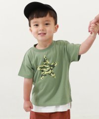 devirock/デビラボ BOXシルエット プリント半袖Tシャツ 子供服 キッズ ベビー 男の子 女の子 トップス 半袖Tシャツ Tシャツ /505917595