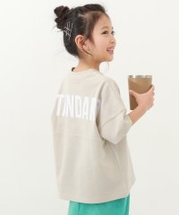 devirock/STANDARD バックロゴプリント 半袖Tシャツ 子供服 キッズ ベビー 男の子 女の子 トップス 半袖Tシャツ Tシャツ /505917598