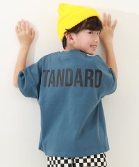 devirock/STANDARD バックロゴプリント 半袖Tシャツ 子供服 キッズ ベビー 男の子 女の子 トップス 半袖Tシャツ Tシャツ /505917598