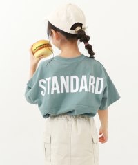 devirock/STANDARD バックロゴプリント 半袖Tシャツ 子供服 キッズ ベビー 男の子 女の子 トップス 半袖Tシャツ Tシャツ /505917598