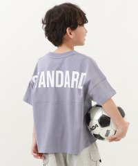 devirock/STANDARD バックロゴプリント 半袖Tシャツ 子供服 キッズ ベビー 男の子 女の子 トップス 半袖Tシャツ Tシャツ /505917598