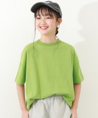 devirock/無地 ビッグシルエット 半袖Tシャツ 子供服 キッズ ベビー 男の子 女の子 トップス 半袖Tシャツ Tシャツ /505917601