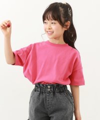 devirock/無地 ビッグシルエット 半袖Tシャツ 子供服 キッズ ベビー 男の子 女の子 トップス 半袖Tシャツ Tシャツ /505917601