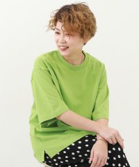 devirock/無地 ビッグシルエット 大人 半袖Tシャツ 子供服 キッズ 男の子 トップス 半袖Tシャツ Tシャツ /505917663