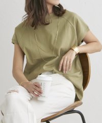 NICE CLAUP OUTLET/【WEB限定カラー有】大人の華奢見えカットソー/505920386