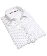 TOKYO SHIRTS/トーキョーシャツ TOKYO SHIRTS 【COFREX】 前立ミニフリル 長袖 レディースブラウス/505920398