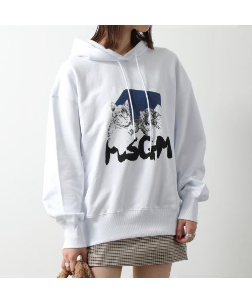 セール】MSGM フーディー MDM147 ロゴ キャット(505920924) | MSGM(MSGM) - d fashion