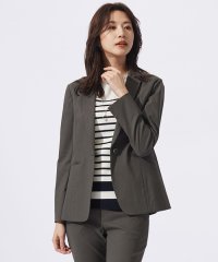 J.PRESS LADIES（LARGE SIZE）/【セットアップ対応】セルロースリネンストレッチ テーラード ジャケット/505922789