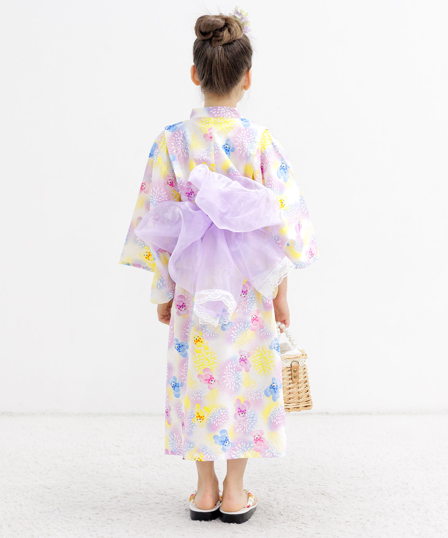 クーポン】コドモフク ビー 子供服Bee 浴衣3点セット(503124466