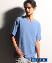 NICOLE CLUB FOR MEN/【23年モデル WEB限定再販売】Vネック半袖グラフィックＴシャツ/505795614