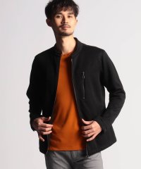 NICOLE CLUB FOR MEN/ヘリンボンショートスタンドカラーブルゾン/505802774