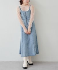 OLIVE des OLIVE/サイドスリットデニムJSK/505916482