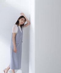 NATURAL BEAUTY BASIC/Vネックストレートジャンスカ/505922971