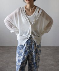Bonjour Sagan/ボンジュールサガン BONJOUR SAGAN Vネックシアーカーディガン/505927309