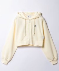 FILA（Casual）/【セットアップ対応商品】【カジュアルウェア】 TCミニ裏毛 クロップドジップフーディ レディース/505915702