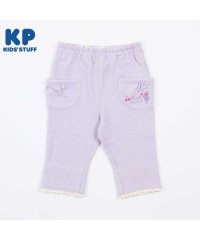KP/KP(ケーピー)デニム風ニットツイル裾ロールアップ7分丈パンツ(80～90)/505921028