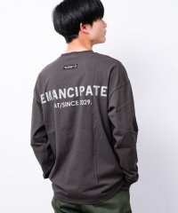 RAT EFFECT/EMANCIPATE リフレクター ロングTシャツ/505930680