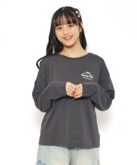 PINK-latte/【130cmあり】リボンモチーフ ロングTシャツ/505931173