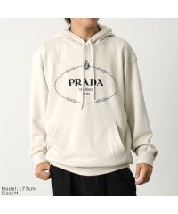 PRADA/PRADA フーディー UJL24B コットン フリース 刺繍ロゴ/505931511