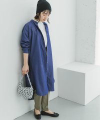 ITEMS URBANRESEARCH/テンセルライクバンドカラーワンピース/505931600