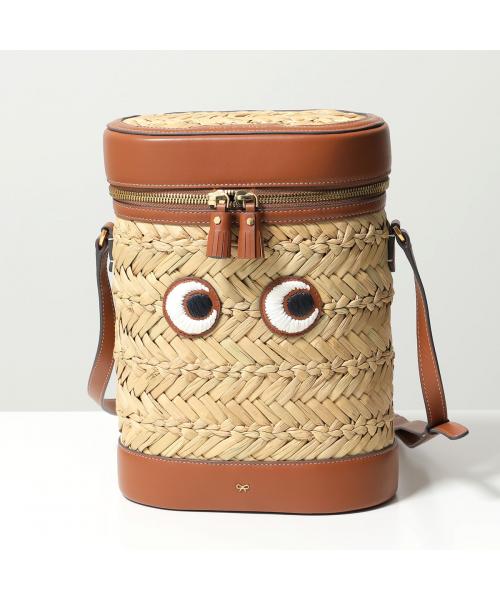 セール】ANYA HINDMARCH かごバッグ Flask Holder Eyes アイズ セール】ANYA HINDMARCH かごバッグ Flask Holder Eyes アイズ