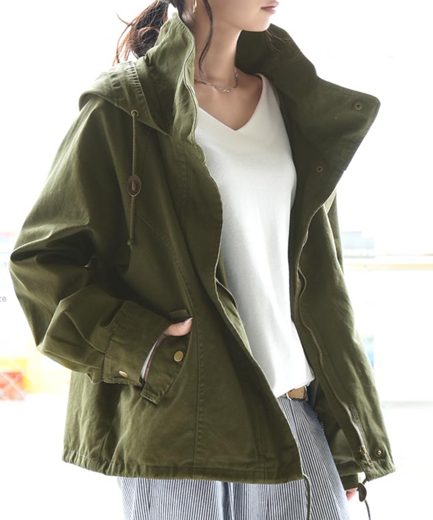 ZARA ユニーク 上下セットアップ パンツスーツ スタンドカラー