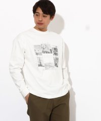 a.v.v (MEN)/【ユニセックス】PARISフォトプリントワイドシルエットロングＴシャツ/505851294