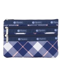 LeSportsac/3－ZIP COSMETICケンブリッジチェック/505895693