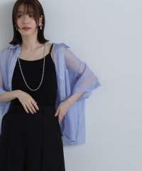 N Natural Beauty Basic/クロップド半袖シアーシャツ/505916979