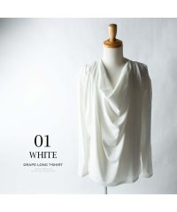  GENELESS/ジェネレス GENELESS tシャツ メンズ 長袖 ドレープネック 長袖tシャツ ヴィジュアル系 トップス ドレープ V系 モノトーン XL インナー メンズ/505927692