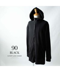  GENELESS/ジェネレス GENELESS パーカー メンズ ロング 長袖 ロング丈 ジップアップ パーカ バイカラー ヴィジュアル系 アウター V系 おしゃれ ブラック 全/505927694