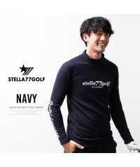  GENELESS/長袖 tシャツ メンズ ゴルフウェア 裏シャギー ストレッチ ゴルフ 暖かい インナー ハイネック メンズウェア 秋冬 全3色 Tシャツ 大きいサイズ/505927705