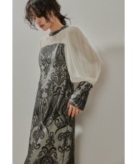 niana/ニアナ niana ダマスクギャザードレス 結婚式 パーティードレス 同窓会 お呼ばれワンピース/505931781