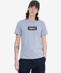 ＡＩＧＬＥ MEN/UVカット 吸水速乾 ボックスロゴプリント クルーネック 半袖Tシャツ/505932563