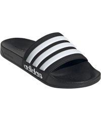 adidas/アディダス adidas adidas アディダス アディレッタ シャワーサンダル コアブラック／フットウェアホワイ/505933096