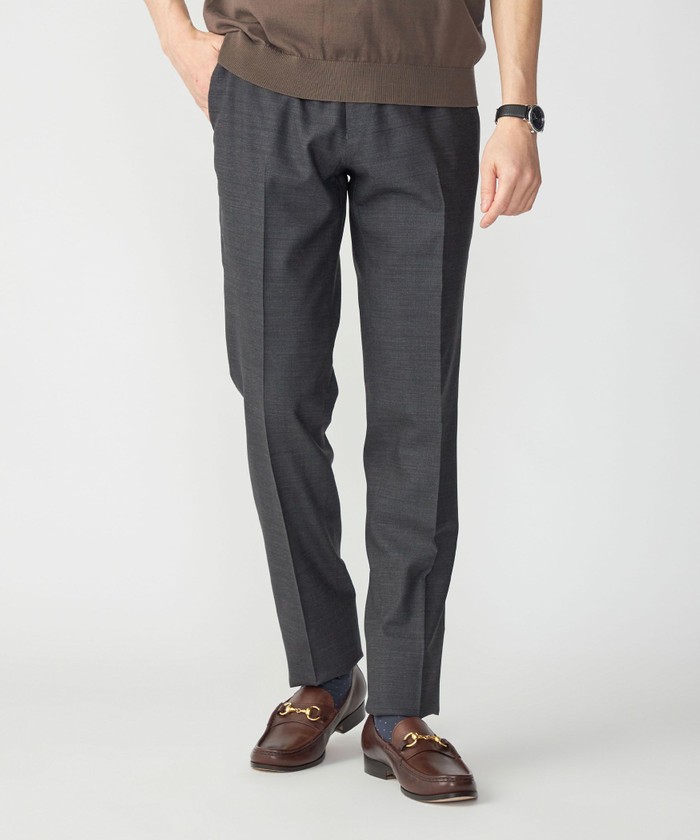 TROVE 21SS「HOUI WRAP PANTS」3 ネイビー ラップパンツ TROVE 21SS「HOUI WRAP PANTS」3 ネイビー ラップパンツ（NS