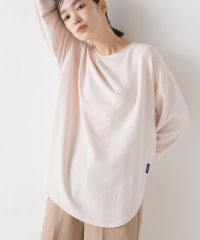 OMNES/【OMNES】+3℃蓄熱ストレッチ 裾ラウンド長袖Tシャツ/505933838