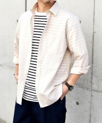 SHIPS any MEN/SHIPS any: 〈洗濯機可能〉コットン / リネン ７分袖 レギュラー シャツ 24SS◇/505934037