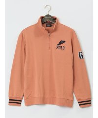 GRAND-BACK/【大きいサイズ】ポロ/POLO 裏毛 ハーフジップトレーナー メンズ Tシャツ カットソー カジュアル インナー ビジネス ギフト プレゼント/505934698