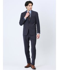 TAKA-Q/タカキュー TAKA－Q ストレッチウォッシャブル レギュラーフィット 2ボタン2ピーススーツ 組織紺 メンズ セットアップ ジャケット ビジネス カジュアル /505934881