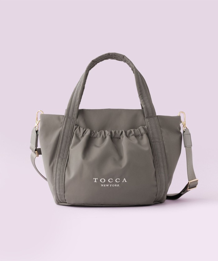 TOCCA 2WAYバッグ トート＆バックパック グレー 新品 - メルカリ