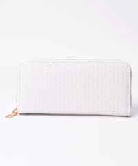 STYLEBLOCK/スタイルブロック STYLEBLOCK レザー調編み込み風デザイン長財布/505921341
