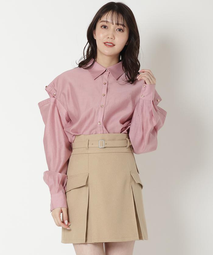 セール 50%OFF】オープンショルダーシャツ(505935429
