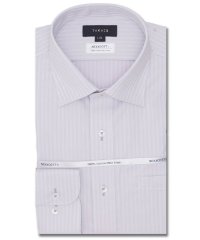 TAKA-Q/綿100％ ノーアイロン スタンダードフィット ワイドカラー 長袖 シャツ メンズ ワイシャツ ビジネス ノーアイロン 形態安定 yシャツ 速乾/505935503