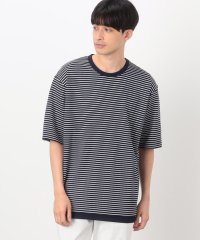 COMME CA ISM MENS/ボーダー柄 フェイクレイヤード Ｔシャツ/505916716