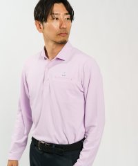 LANVIN SPORT/モノグラム柄エンボス長袖シャツ【SUNSCREEN/吸汗速乾/UV/ECO】/505817158