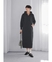 STYLE DELI/【LUXE】ニットパーカーワンピースC/505658540