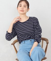 COMME CA ISM /マルチボーダー　ロングＴシャツ/505869580