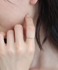 Three Four Time /スリーフォータイム Three Four Time デザインスリムクロスリング#11/505921913